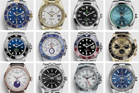 rolex different models|rolex watch models list.